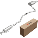 2012 Ford Fusion Exhaust System Kit 1