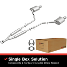 2012 Infiniti G37 Exhaust System Kit 1