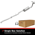 2007 Mitsubishi Raider Exhaust System Kit 2
