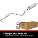 2000 Volkswagen Jetta Exhaust System Kit 2