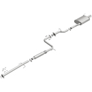 1997 Acura CL Exhaust System Kit 1