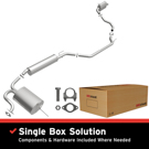 2007 Nissan Quest Exhaust System Kit 2