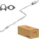 1998 Ford Escort Exhaust System Kit 2