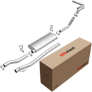 1988 Gmc Pick-up Truck Exhaust System Kit 1