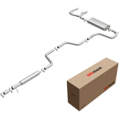 1997 Buick LeSabre Exhaust System Kit 1