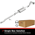 2012 Gmc Sierra 1500 Exhaust System Kit 1