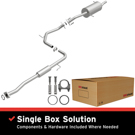 1996 Mazda Protege Exhaust System Kit 1