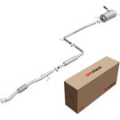 1999 Ford Escort Exhaust System Kit 1