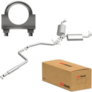 1997 Cadillac Deville Exhaust System Kit 2