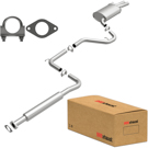 1999 Oldsmobile Intrigue Exhaust System Kit 2