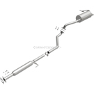 2012 Hyundai Elantra Exhaust System Kit 1
