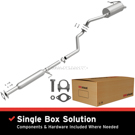 2012 Hyundai Elantra Exhaust System Kit 5