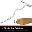 2012 Jeep Compass Exhaust System Kit 1