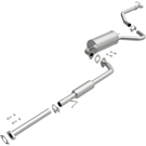 2007 Hyundai Elantra Exhaust System Kit 1