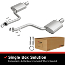 2021 Lexus IS300 Exhaust System Kit 1