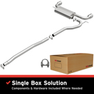 2014 Mini Cooper Paceman Exhaust System Kit 2