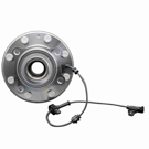 2012 Gmc Sierra 3500 HD Wheel Hub Assembly 2