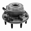 2011 Gmc Sierra 2500 HD Wheel Hub Assembly 1