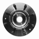 2011 Gmc Sierra 2500 HD Wheel Hub Assembly 4
