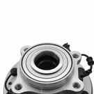 2011 Gmc Sierra 2500 HD Wheel Hub Assembly 6