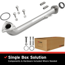 2000 Honda Civic Exhaust Pipe 1