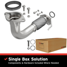 2007 Acura TSX Exhaust Pipe 1
