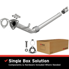 2007 Audi A4 Quattro Exhaust Pipe 1