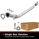 2007 Audi A4 Quattro Exhaust Pipe 1