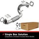 2014 Nissan Rogue Select Exhaust Pipe 1