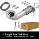 2012 Acura TSX Exhaust Pipe 1