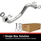 2007 Scion tC Exhaust Pipe 1