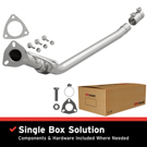 2003 Audi A4 Quattro Exhaust Pipe 1