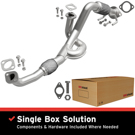 2009 Hyundai Santa Fe Exhaust Pipe 1