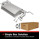 2012 Subaru Impreza Exhaust Muffler Kit 1
