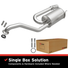 2012 Honda Fit Exhaust Muffler Kit 1