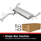 2007 Hyundai Tucson Exhaust Muffler Kit 1