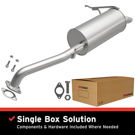 2012 Hyundai Elantra Exhaust Muffler Kit 1