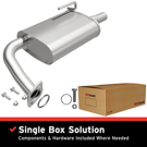 2007 Nissan Altima Exhaust Muffler Kit 1