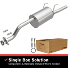 2000 Honda Civic Exhaust Muffler Kit 1