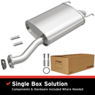 2007 Honda Fit Exhaust Muffler Kit 1