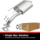 2003 Hyundai Elantra Exhaust Muffler Kit 1