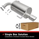 2008 Subaru Legacy Exhaust Muffler Kit 1