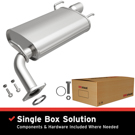 2012 Lexus ES350 Exhaust Muffler Kit 2