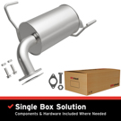 2012 Subaru Outback Exhaust Muffler Kit 5
