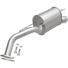 2007 Hyundai Santa Fe Exhaust Muffler Kit 1