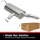 2019 Jeep Cherokee Exhaust Muffler Kit 5