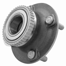 2000 Mercury Cougar Wheel Hub Assembly 3