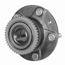 1994 Mazda MX-6 Wheel Hub Assembly 4