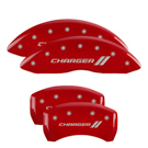MGP Caliper Covers 12162SCH1RD Disc Brake Caliper Cover 1