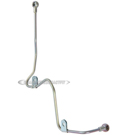 OEM / OES 40-60064ON Turbocharger Oil Feed Line 1